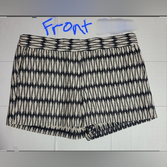 Joe Fresh, Zig/zag Black/White  Shorts Size 6 - Picture 2 of 7